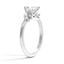 Angled Diamond Cluster Ring, smallside view