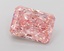 11.19 Ct. Fancy Intense Pink Radiant Lab Grown Diamond