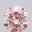 0.67 Ct. Fancy Intense Pink Round Lab Grown Diamond