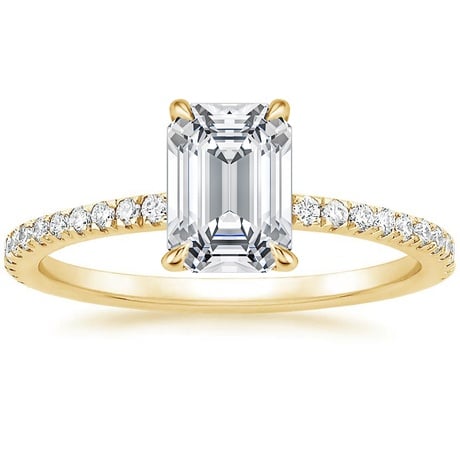 18K Yellow Gold Luxe Viviana Diamond Bridal Set (1/2 ct. tw.)