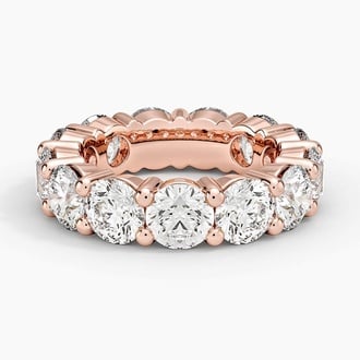 Eternity Lab Diamond Ring (8 ct. tw.) in 14K Rose Gold