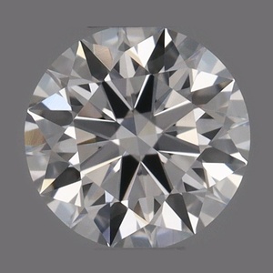 Round diamond — real photo