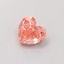 0.35 Ct. Fancy Intense  Pink Heart Lab Grown Diamond
