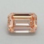 1.20 Ct. Fancy Intense Pink Emerald Lab Grown Diamond