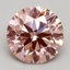 3.01 Ct. Fancy Intense Pink Round Lab Grown Diamond