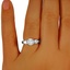 The Alameda Ring, smalltop view on a hand