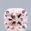 3.07 Ct. Fancy Intense Pink Cushion Lab Grown Diamond