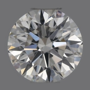 Round diamond — real photo