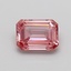 1.04 Ct. Fancy Intense Brownish Pink Emerald Lab Grown Diamond