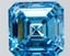 10.10 Ct. Fancy Vivid Blue Asscher Lab Grown Diamond