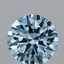 2.50 Ct. Fancy Vivid Blue Round Lab Grown Diamond