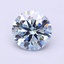 1.09 Ct. Fancy Intense  Blue Round Lab Grown Diamond