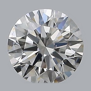 Round diamond — real photo