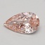 1.00 Ct. Fancy Pink Pear Lab Grown Diamond