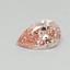 0.30 Ct. Fancy Vivid Pink Pear Lab Grown Diamond