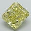 11.02 Ct. Fancy Intense  Yellow Radiant Lab Grown Diamond