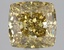 3.12 Ct. Fancy Intense Yellow Cushion Lab Grown Diamond