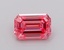 1.17 Ct. Fancy Vivid Pink Emerald Lab Grown Diamond