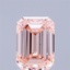 2.07 Ct. Fancy Intense Pink Emerald Lab Grown Diamond