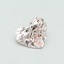 0.34 Ct. Fancy Intense Pink Heart Lab Grown Diamond