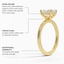 14K Rose Gold Sydney Perfect Fit Hidden Halo Diamond Ring, smallinfographic