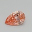 0.79 Ct. Fancy Intense Pink Pear Lab Grown Diamond