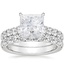 18KW Moissanite Anthology Bridal Set (1 1/5 ct. tw.), smalltop view