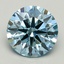 2.52 Ct. Fancy Blue Round Lab Grown Diamond