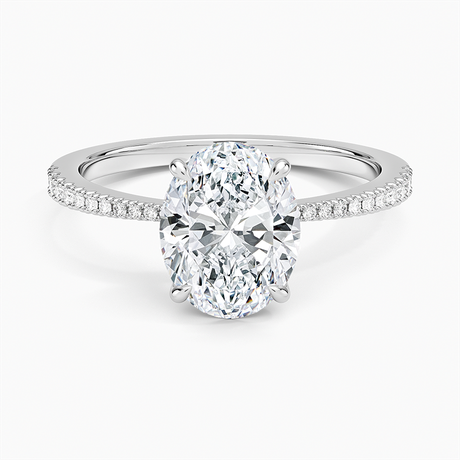 Petite Tapered Diamond Ring