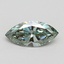 1.00 Ct. Fancy Intense Green Marquise Lab Grown Diamond