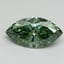 1.61 Ct. Fancy Vivid Green Marquise Lab Grown Diamond
