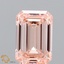 1.52 Ct. Fancy Intense Pink Emerald Lab Grown Diamond