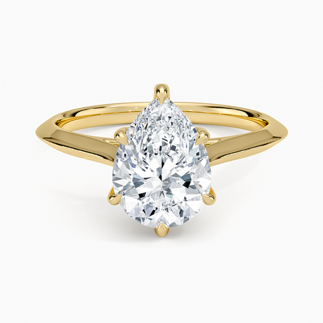 Piper Knife Edge Solitaire Ring