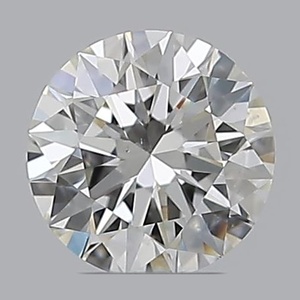 Round diamond — real photo