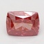 2.07 Ct. Fancy Vivid Pink Cushion Lab Grown Diamond
