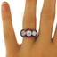The Clarion Ring, smalltop view on a hand