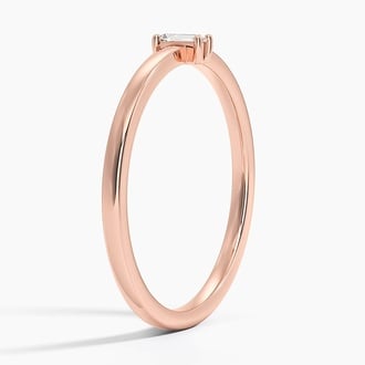 Ingrid Emerald Cut Diamond Ring
