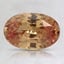8.7x5.7mm Orange Oval Sapphire