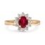 Retro Ruby Vintage Ring