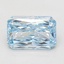 2.08 Ct. Fancy Vivid Blue Radiant Lab Grown Diamond