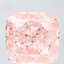 10.02 Ct. Fancy Vivid Pink Cushion Lab Grown Diamond