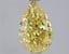 2.05 Ct. Fancy Vivid Yellow Yellow Pear Lab Grown Diamond