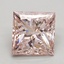 1.53 Ct. Fancy Pink Princess Lab Grown Diamond