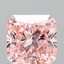 2.00 Ct. Fancy Vivid Pink Radiant Lab Grown Diamond