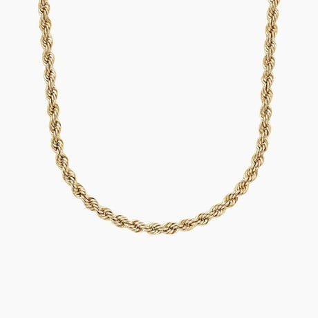 Bailey Lightweight Rope Chain Necklace (3.3mm)