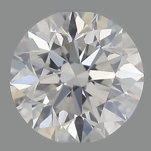 Round diamond — real photo
