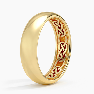 Hidden Celtic Knot Ring - Brilliant Earth