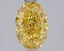 2.09 Ct. Fancy Vivid Yellow Yellow Oval Lab Grown Diamond