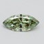 1.00 Ct. Fancy Vivid Green Marquise Lab Grown Diamond