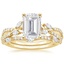 18KY Moissanite Luxe Willow Bridal Set (1/2 ct. tw.), smalltop view